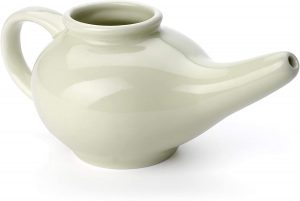 Into The Scented Garden Dishwasher Safe Ceramic Neti Pot