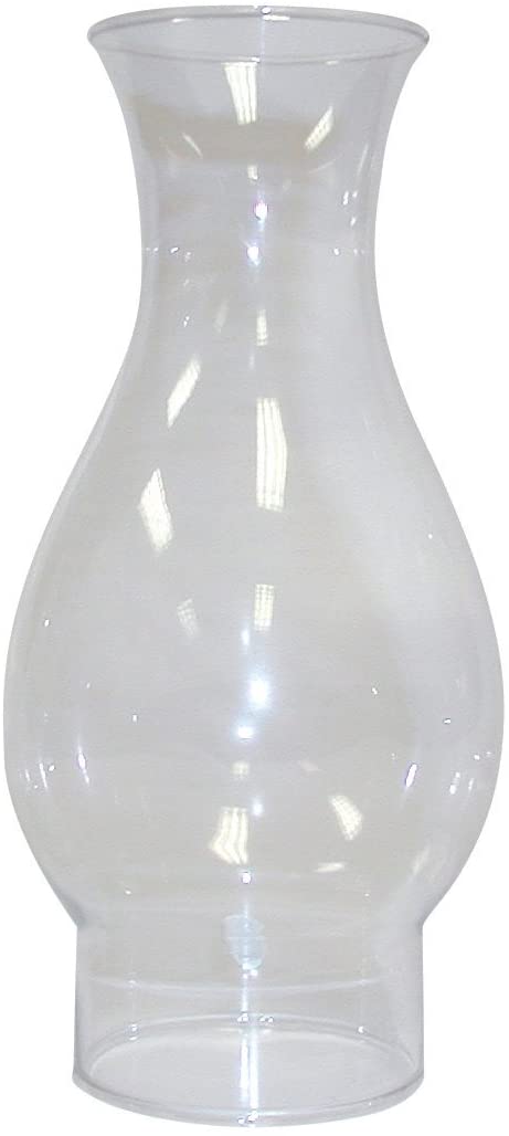 Lamplight Large Burner Replacement Glass Flare Top Oil Lamp Chimney