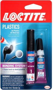 Loctite Water-Resistant Plastic Compatible Super Glue Bonding Agent
