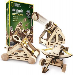 NATIONAL GEOGRAPHIC Da Vinci’s Battalion Wooden Models Kit