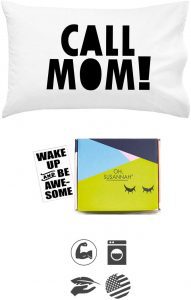 Oh, Susannah Wrinkle-Resistant Microfiber Mom Pillow Pillowcase