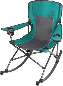 Ozark Trail Dual Cup Holders Fold-Up Rocking Chair