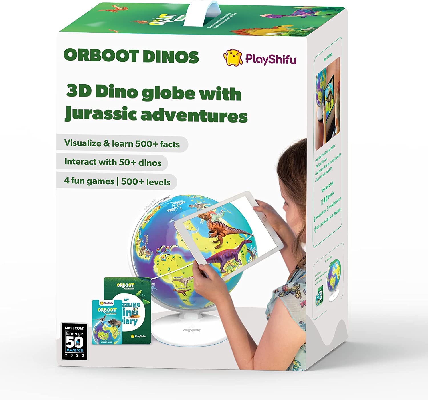 Shifu Orboot Virtual Reality Prehistoric World Globe Dinosaur Gift For Boys