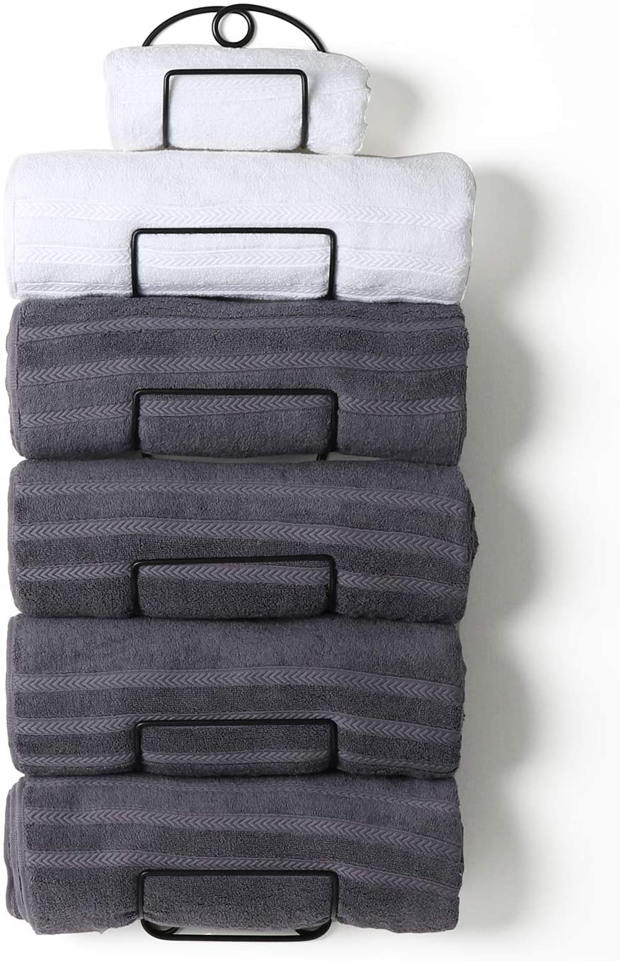 Soduku Multi-Functional Rust-Resistant Towel Rack, 33-Inch