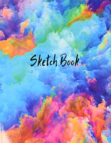 Spark Drawing Crayon-Friendly Sketch Book, 120-Page