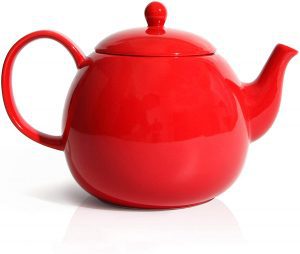 Sweese Lip-Catch Lid Porcelain Teapot