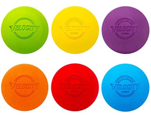 Velocity Professional Massaging Lacrosse Balls, 120-Pack
