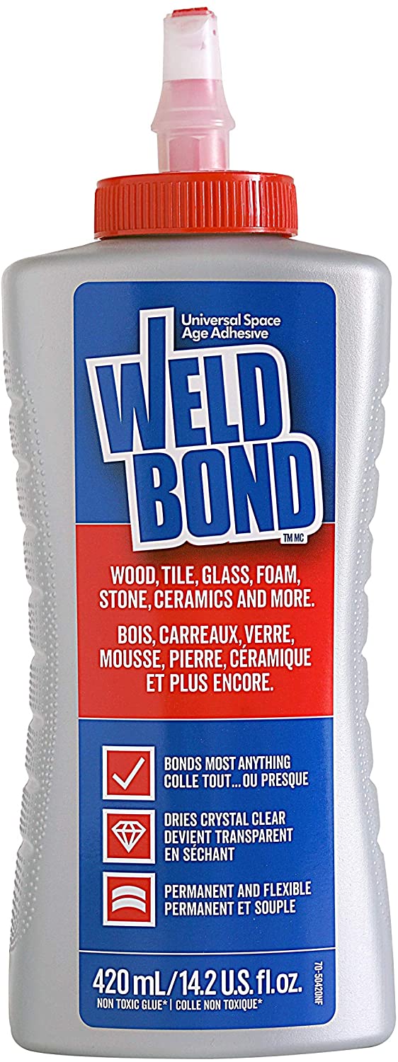 Weldbond Non-Toxic Paintable Multi-Use Glue Bonding Agent & Adhesive