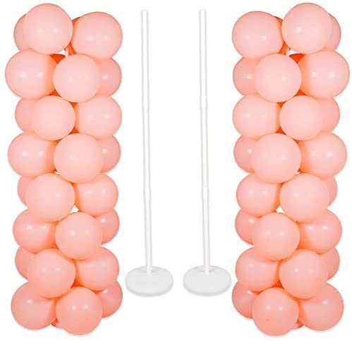 YANGMILY PVC Pipes Balloon Tower, 2-Sets