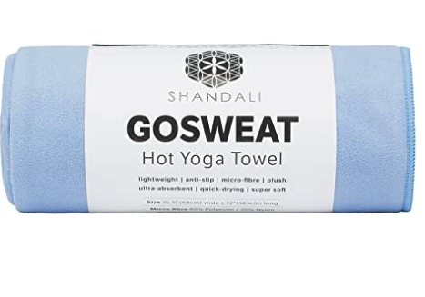 Shandali GoSweat Hot Yoga Non-Slip Towel