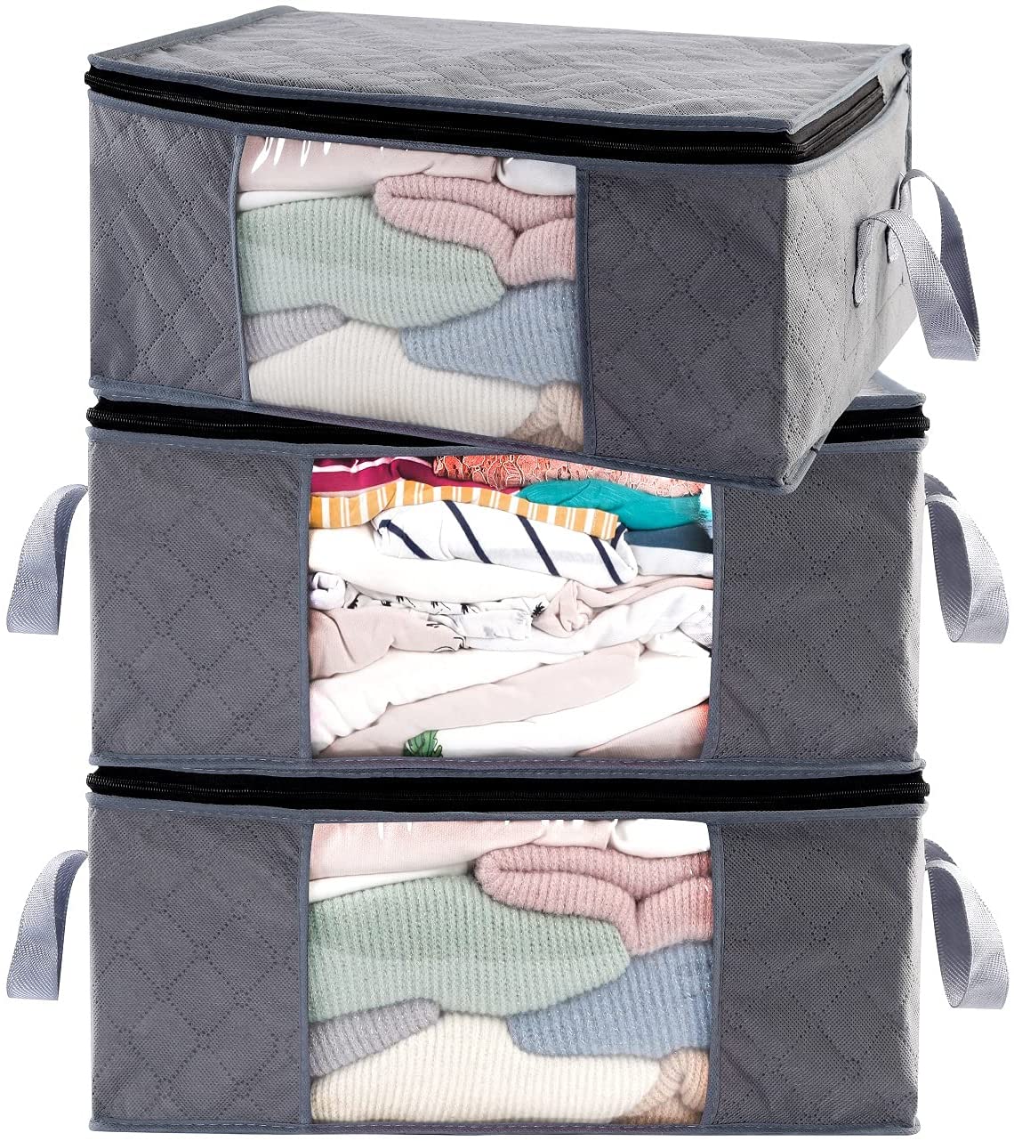 ABO Gear Multifunctional Foldable Storage Container, 3-Pack