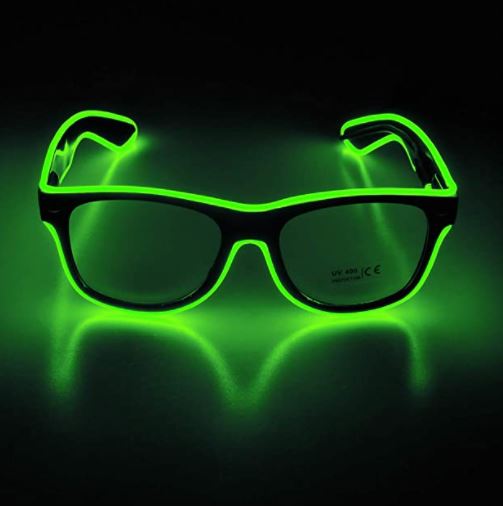 Aquat One-Button Ergonomic LED Glasses