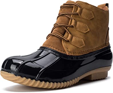 Athlefit Insulated Waterproof Duck Boots For Women