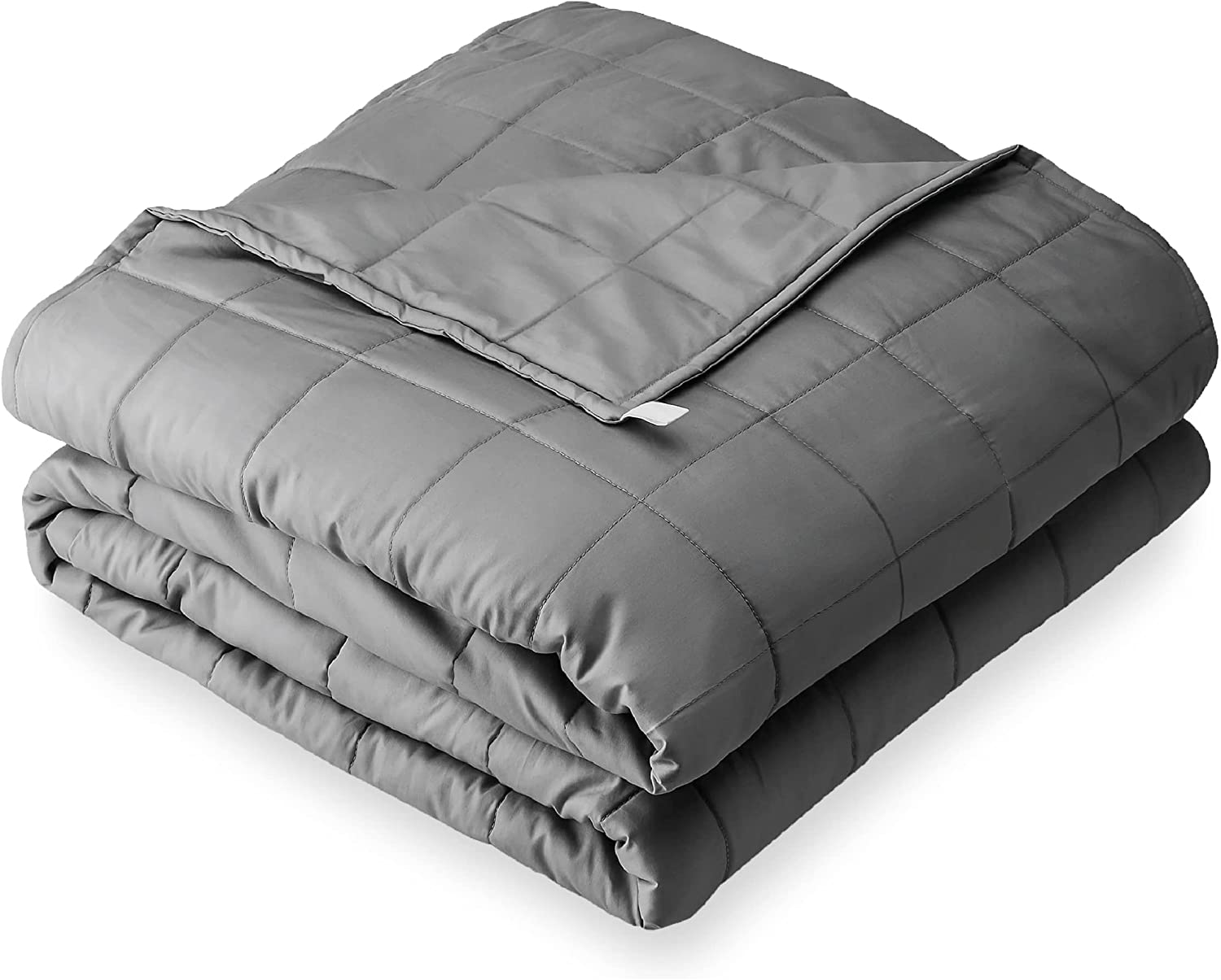 Bare Home Calming Cotton Weighted Blanket For Kids, 7-Pounds