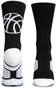 ChalkTalkSPORTS Moisture Wicking Mid-Calf Basketball Socks