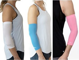 Copper Compression Moisture Wicking Elbow Support Sleeve