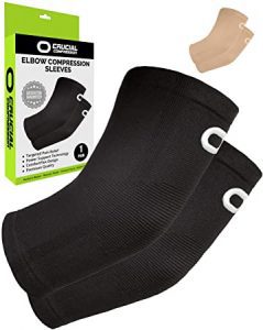 Crucial Compression Ergonomic Elbow Support Sleeve