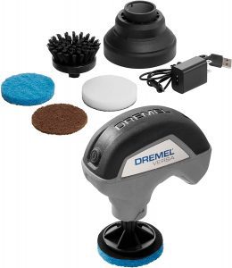 DREMEL Versa Rechargeable Power Scrubber Tool & Accessories, 7-Piece