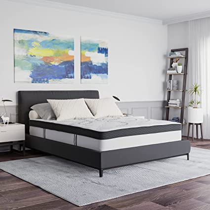 Flash Furniture Capri CertiPUR-US Certified 12-Inch Side Sleeper Mattress