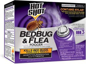 Hot Shot Indoor Bed Bug Fogger Treatment, 3-Pack