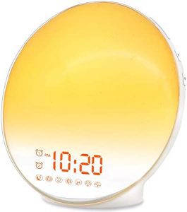 JALL Sunrise Heavy Sleeper Alarm Clock
