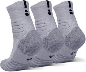 JHM Arch Compression Basketball Socks, 3-Pairs