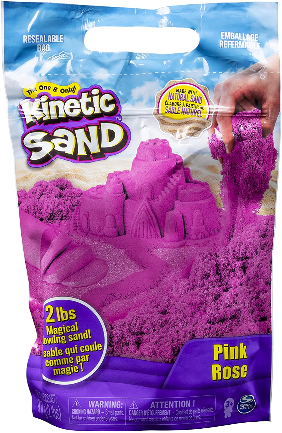 Kinetic Sand Hypoallergenic Rose Pink Kinetic Sand