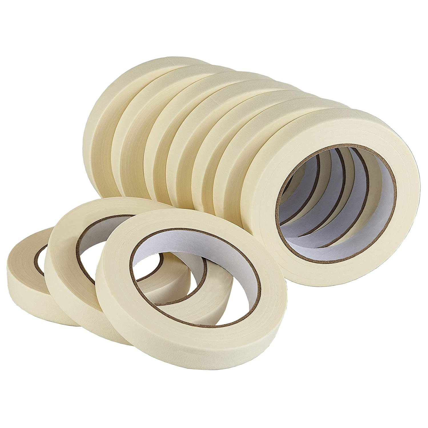 Lichamp Easy Tear Sealing Masking Tape, 10-Pack