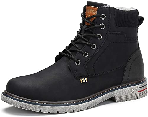MISHANSHA Water Resistant Lined Boots For Men