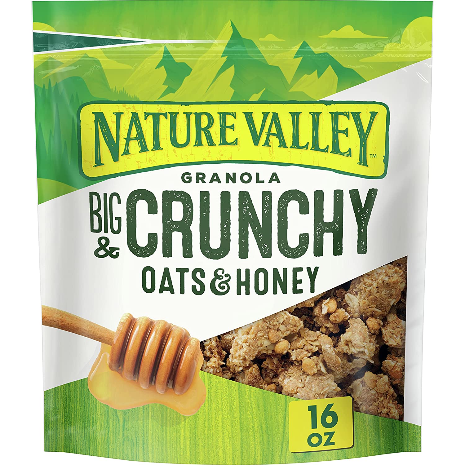 Nature Valley On-The-Go Whole Grain Granola, Oats & Honey