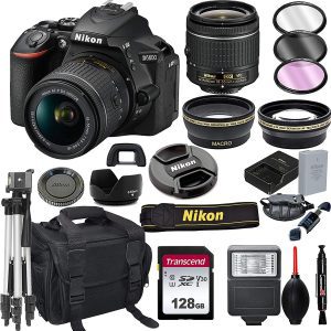 Nikon D5600 Image Stabilization Wide Angle DSLR Camera