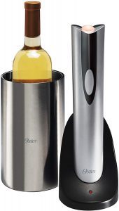 Oster Electric Bottle Opener & Double Wall Insulated Wine Chiller