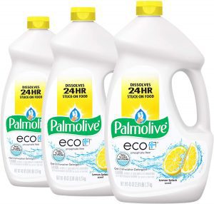 Palmolive eco+ Phosphate Free Dishwasher Liquid Detergent, 3-Pack