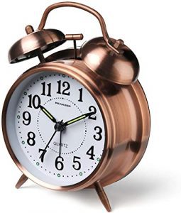Peakeep Twin Bell Heavy Sleeper Alarm Clock
