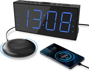 Roxicosly Large Display Heavy Sleeper Alarm Clock