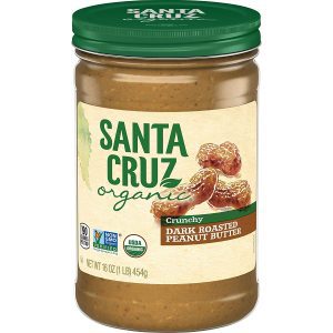 Santa Cruz Organic Dark Roast Crunchy Peanut Butter