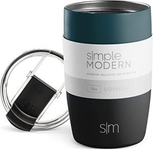 Simple Modern Vacuum-Sealed Insulated Coffee Mug, 12-Ounce