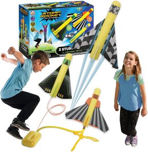 Stomp Rocket Foam Stunt Plane Launcher Toys For 5-Year-Old Boys