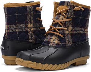 STQ Waterproof Quilted Duck Boots For Women