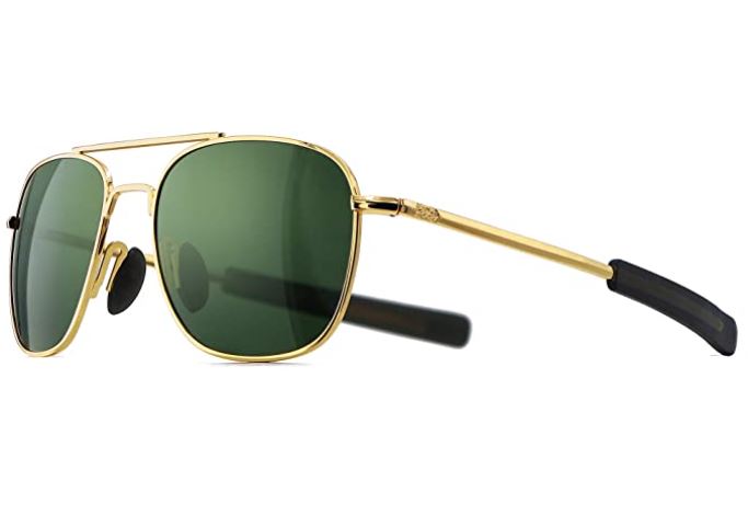 SUNGAIT UV Protection Coated Aviator Sunglasses