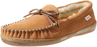 Tamarac by Slippers International Plush Lined Men’s Moccasin Slippers