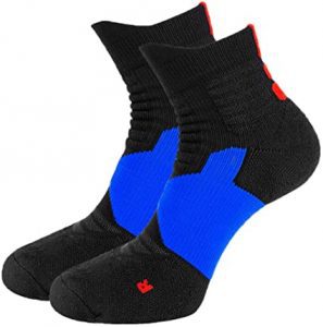 Toes & Feet Anti-Blister Cushioned Basketball Socks