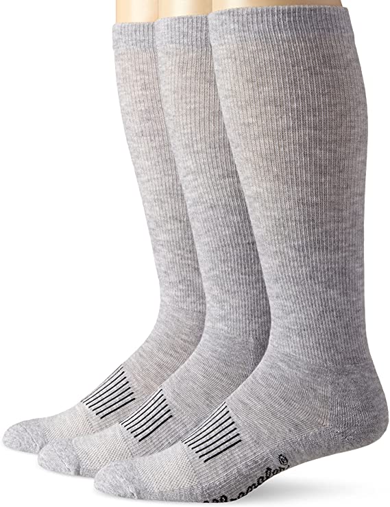Wrangler Men’s Moisture Wicking Boot Socks, 3-Pairs