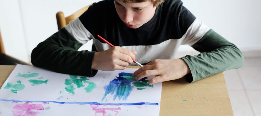 Dan&Darci STEM Marbling Paint Art Kit For 9-12 Year Olds