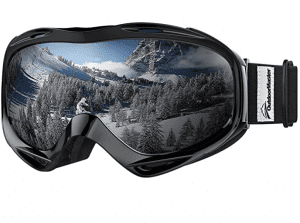 OutdoorMaster Mirrored OTG Snowboard Goggles