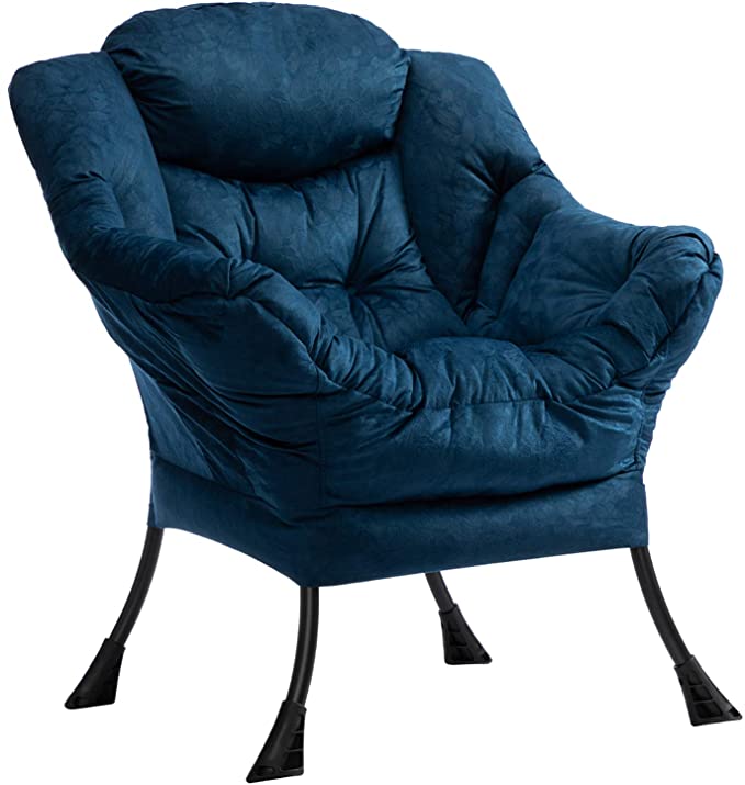 AbocoFur Thickly Cushioned Lazy Lounge Accent Chair