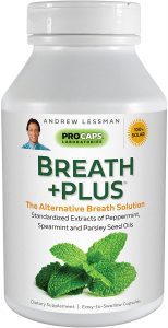 Andrew Lessman Breath Plus Odor Eliminating Dietary Supplement, 60-Count