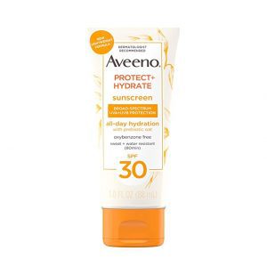Aveeno Sensitive Skin All-Day Body Lotion With SPF 30