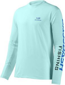 BASSDASH Moisture-Wicking Breathable Men’s Fishing Shirt
