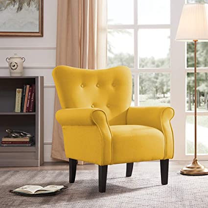 BELLEZE Allston High-Back Tufted Lounge Accent Chair